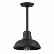 Urban Outdoor Rod Pendant, Antique Bronze