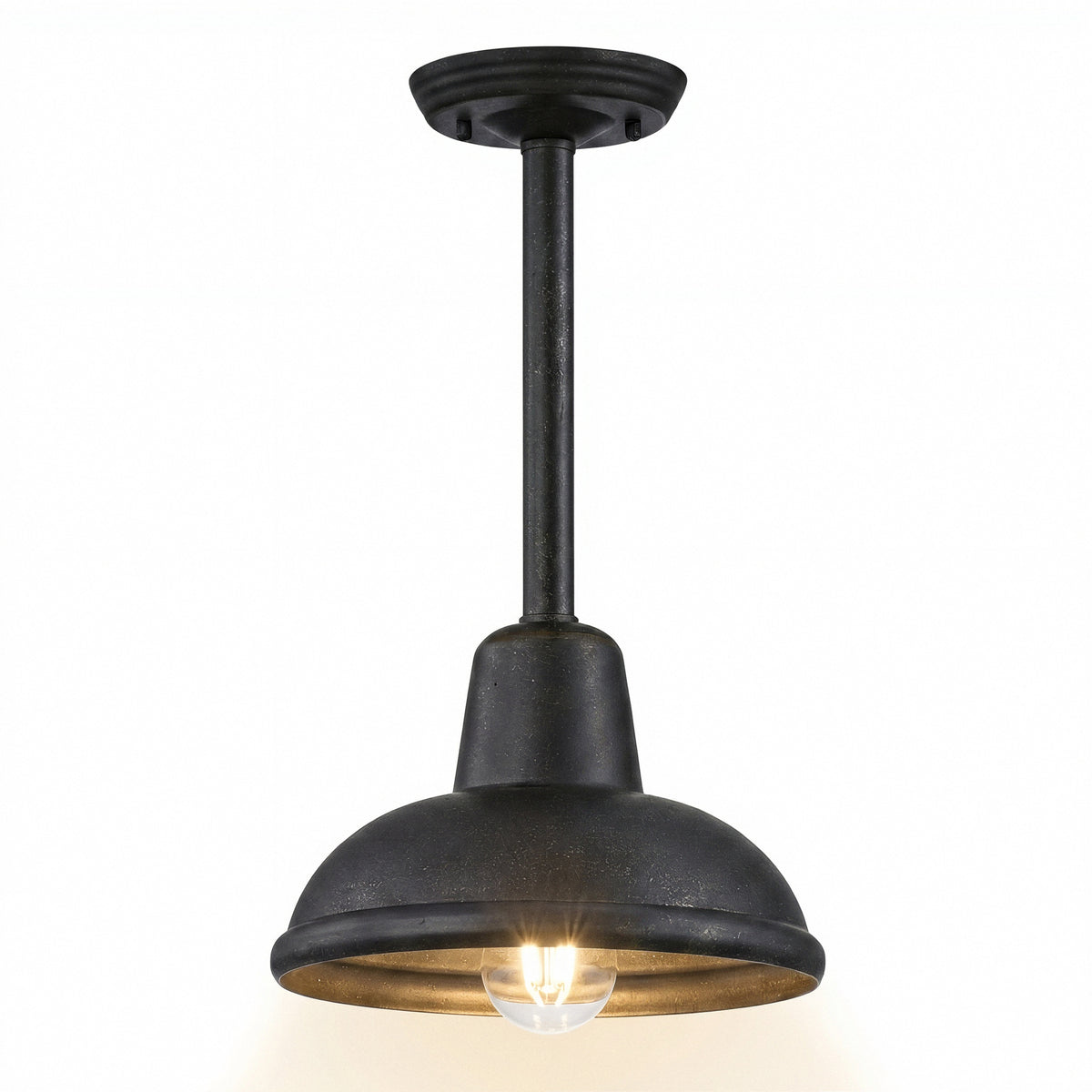 Urban Outdoor Rod Pendant, Antique Bronze