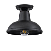 Urban Outdoor Under Eave Light, Antique Bronze