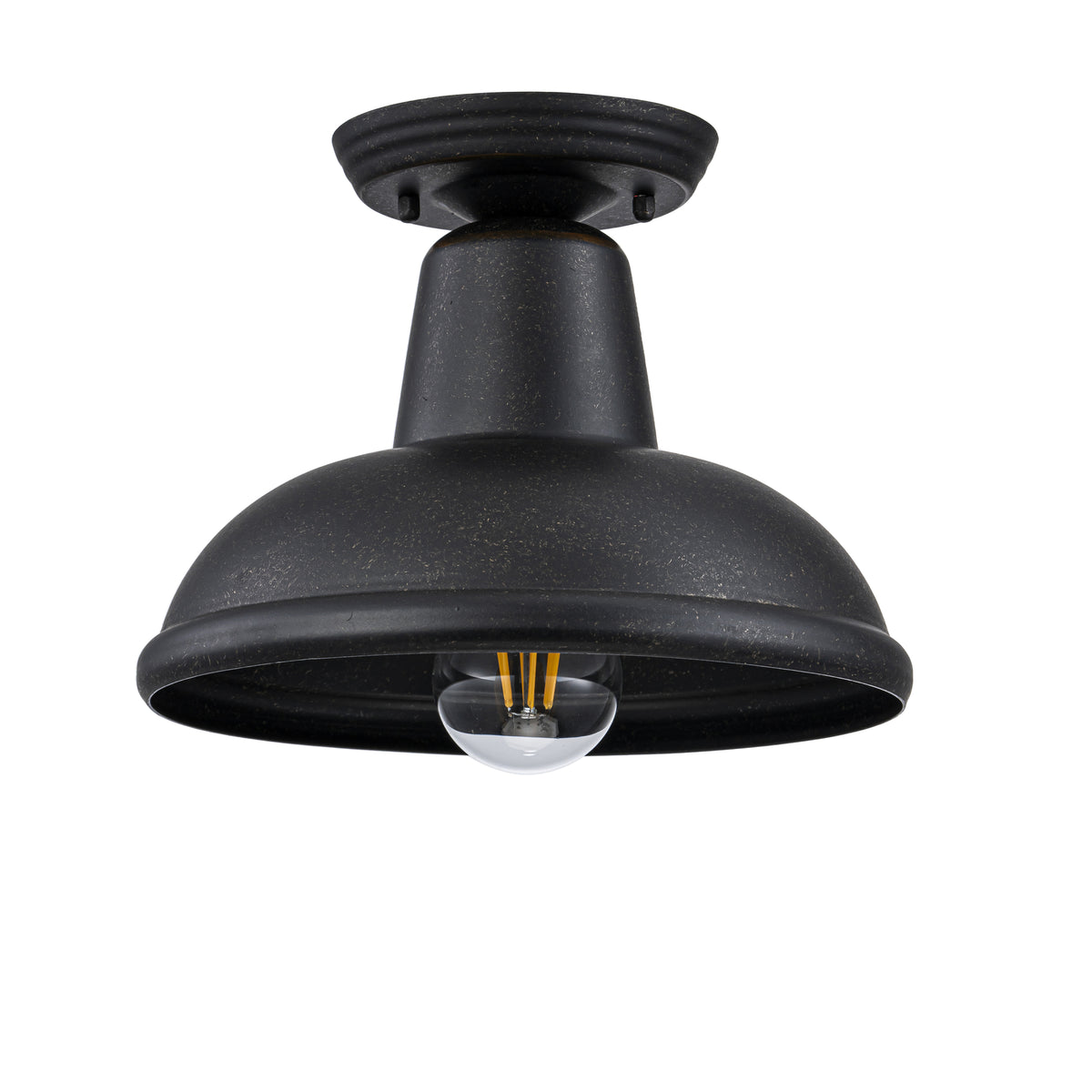 Urban Outdoor Under Eave Light, Antique Bronze