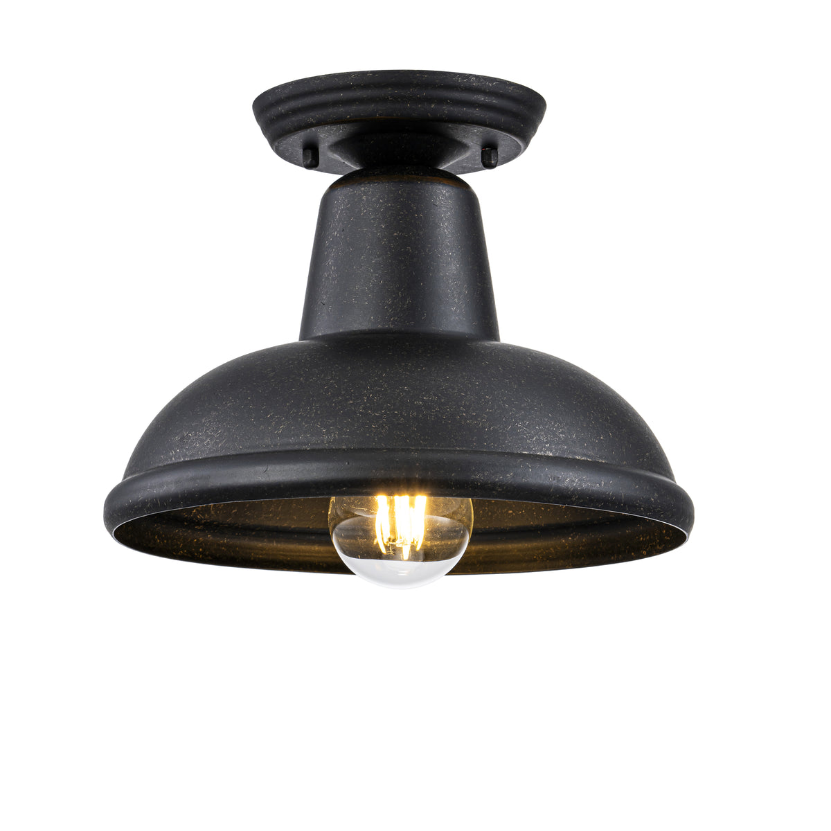 Urban Outdoor Under Eave Light, Antique Bronze
