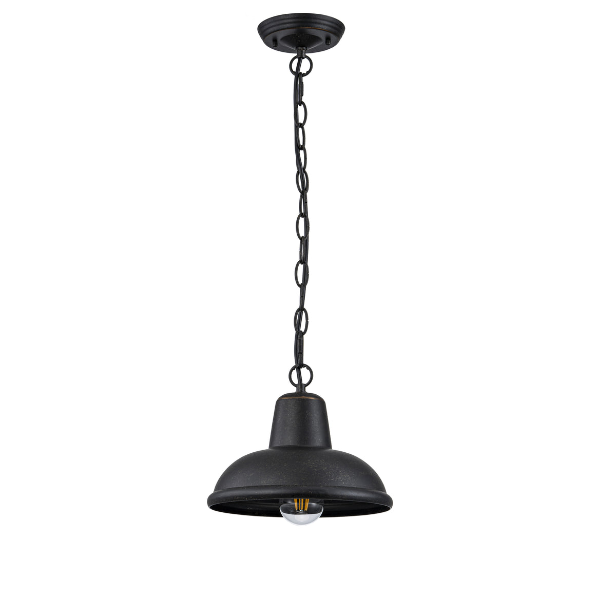 Urban Indoor Chain Pendant Light, Antique Bronze