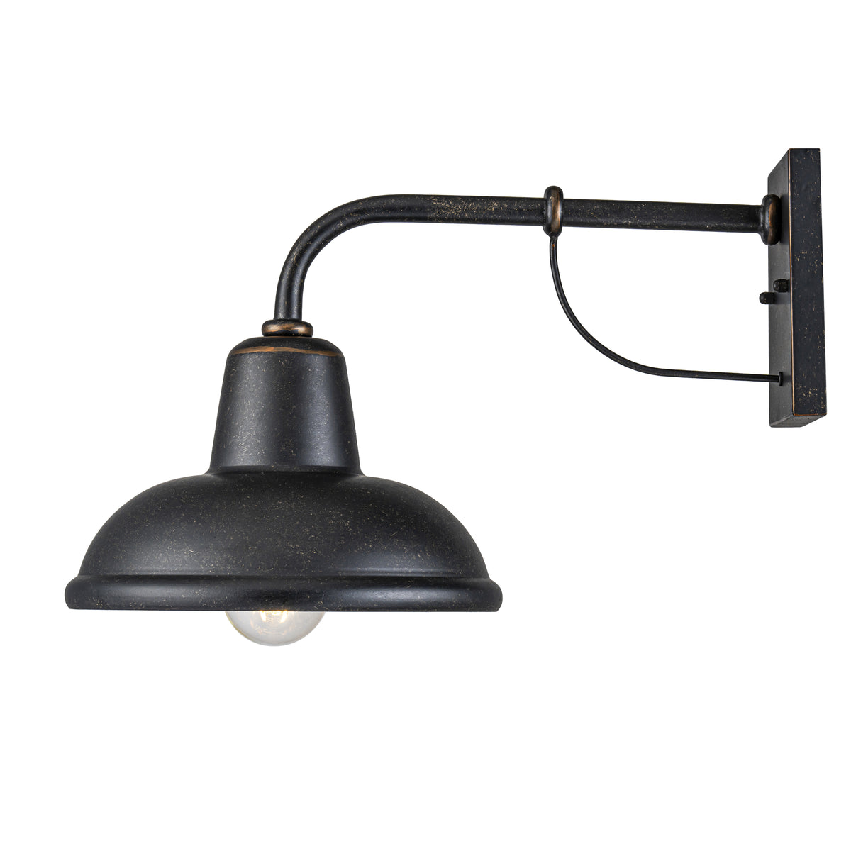 Urban Outdoor Wall Light, Antique Bronze