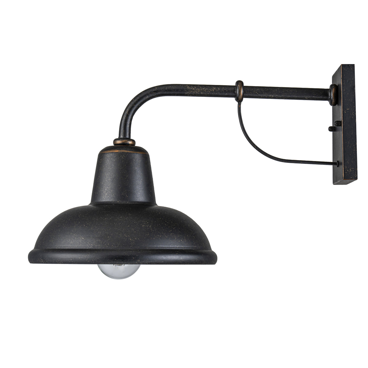 Urban Outdoor Wall Light, Antique Bronze