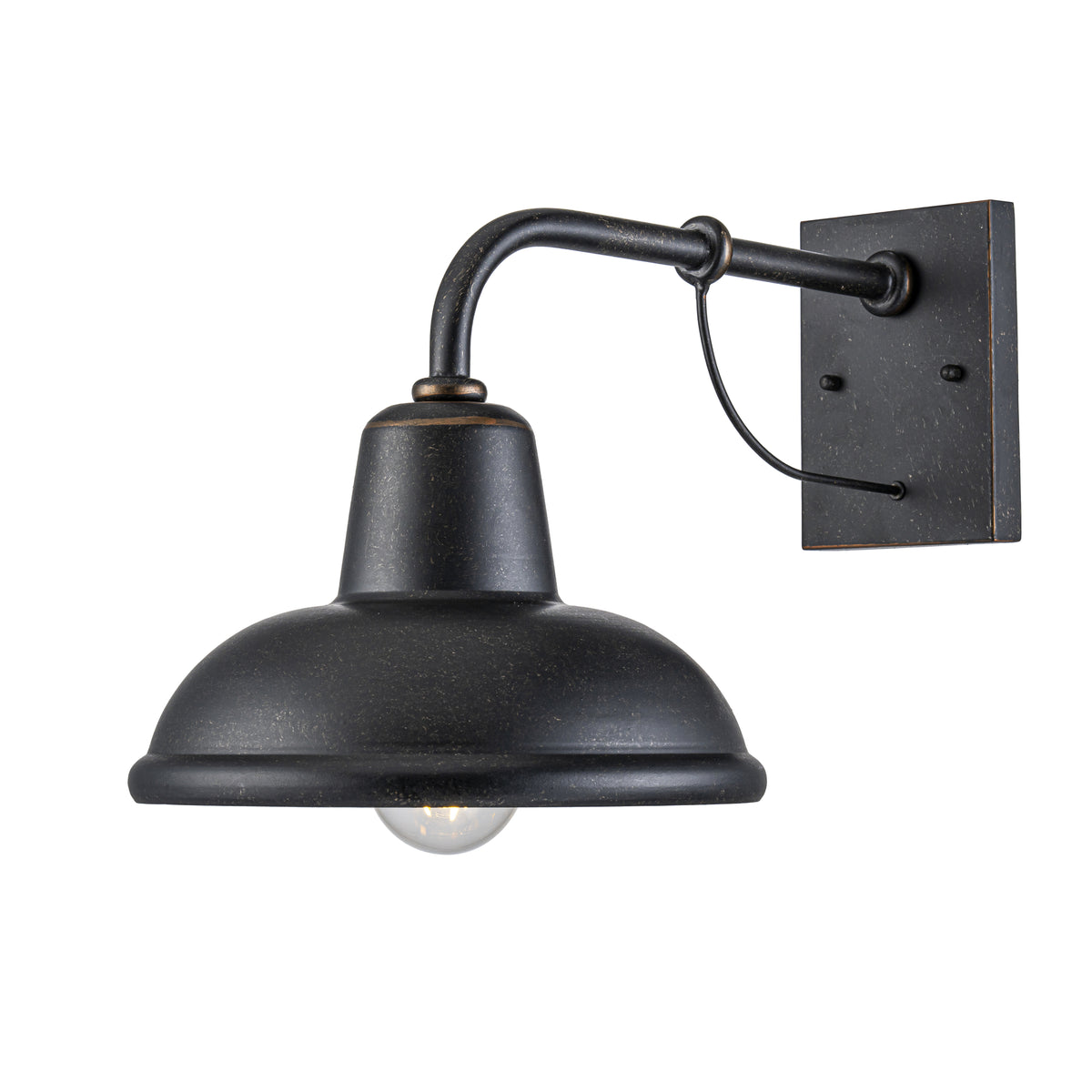 Urban Outdoor Wall Light, Antique Bronze