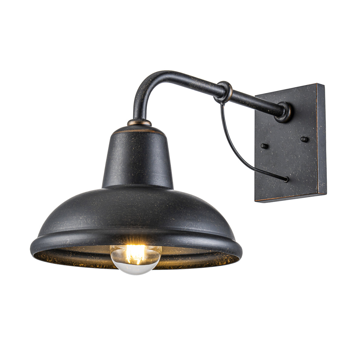 Urban Outdoor Wall Light, Antique Bronze
