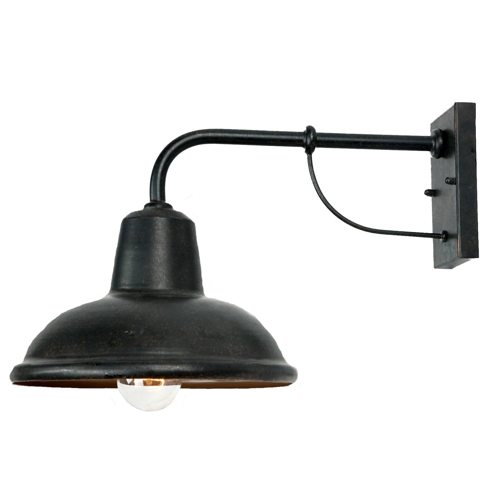 Urban Outdoor Wall Light, Antique Bronze