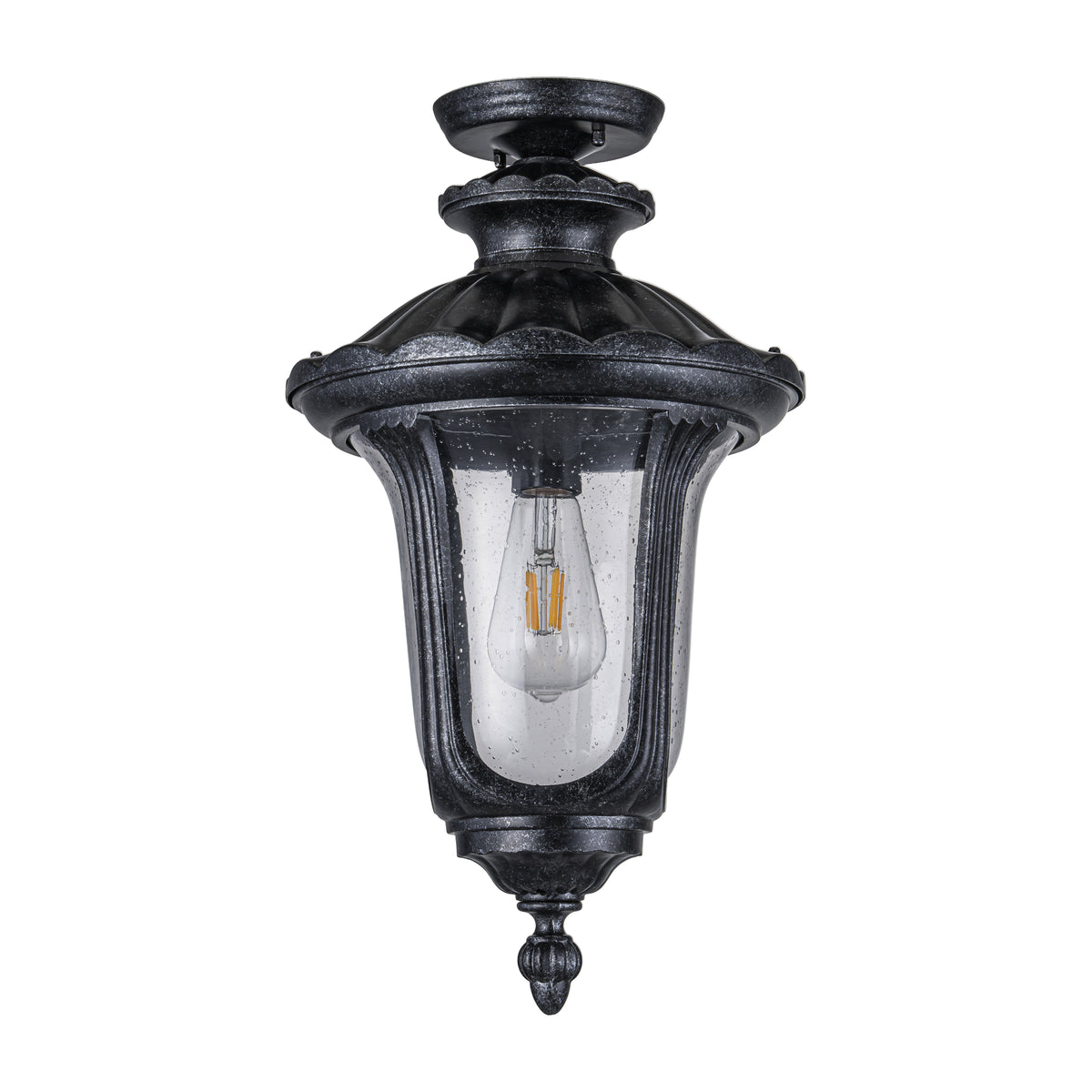 Waterford Medium Outdoor Under Eave, Antique Black