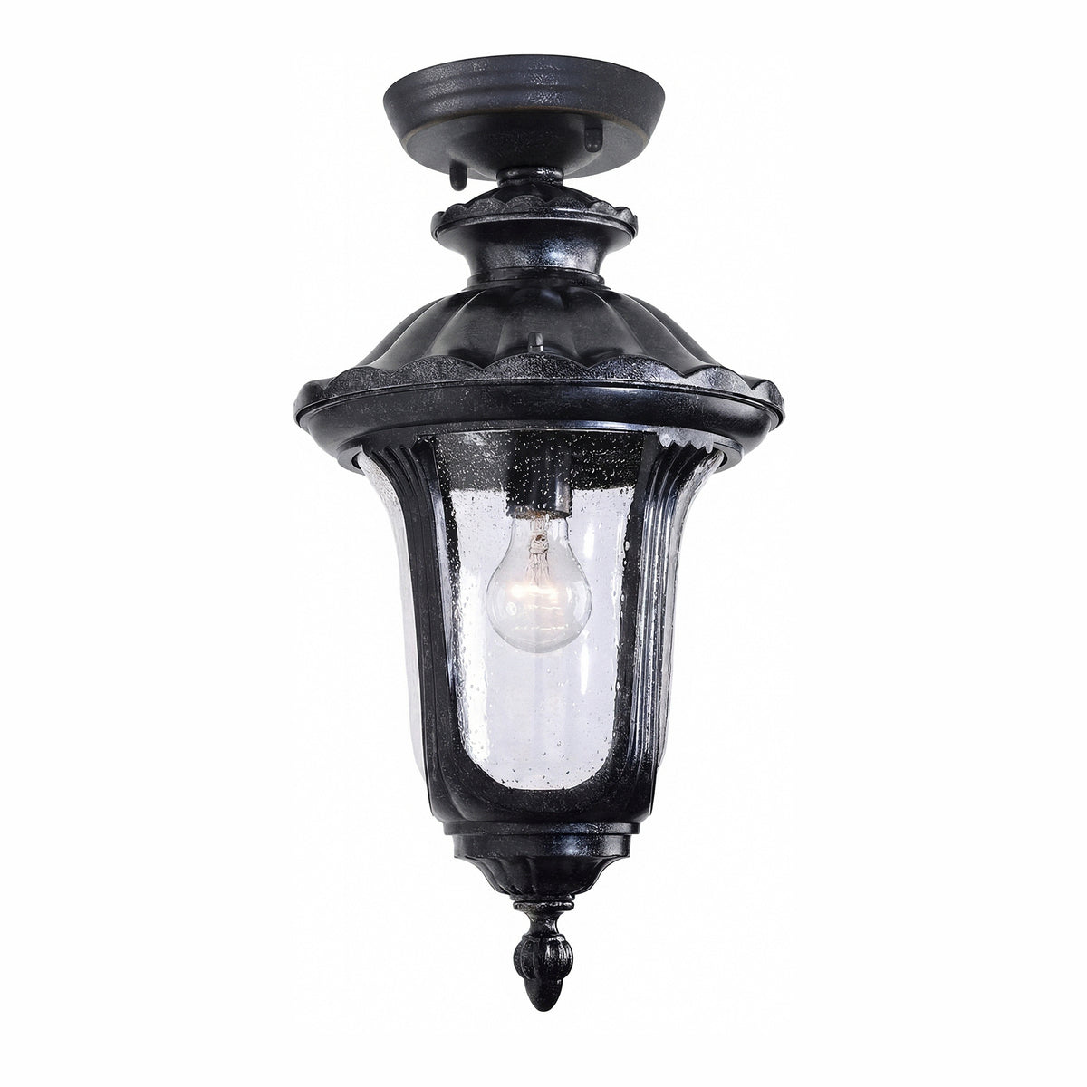 Waterford Medium Outdoor Under Eave, Antique Black