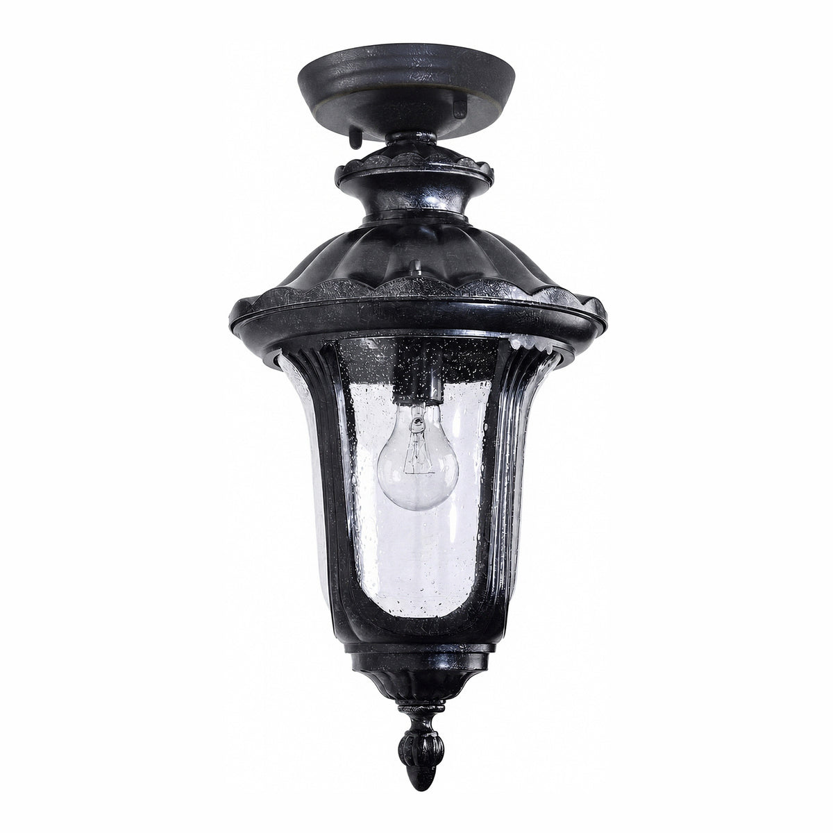 Waterford Medium Outdoor Under Eave, Antique Black