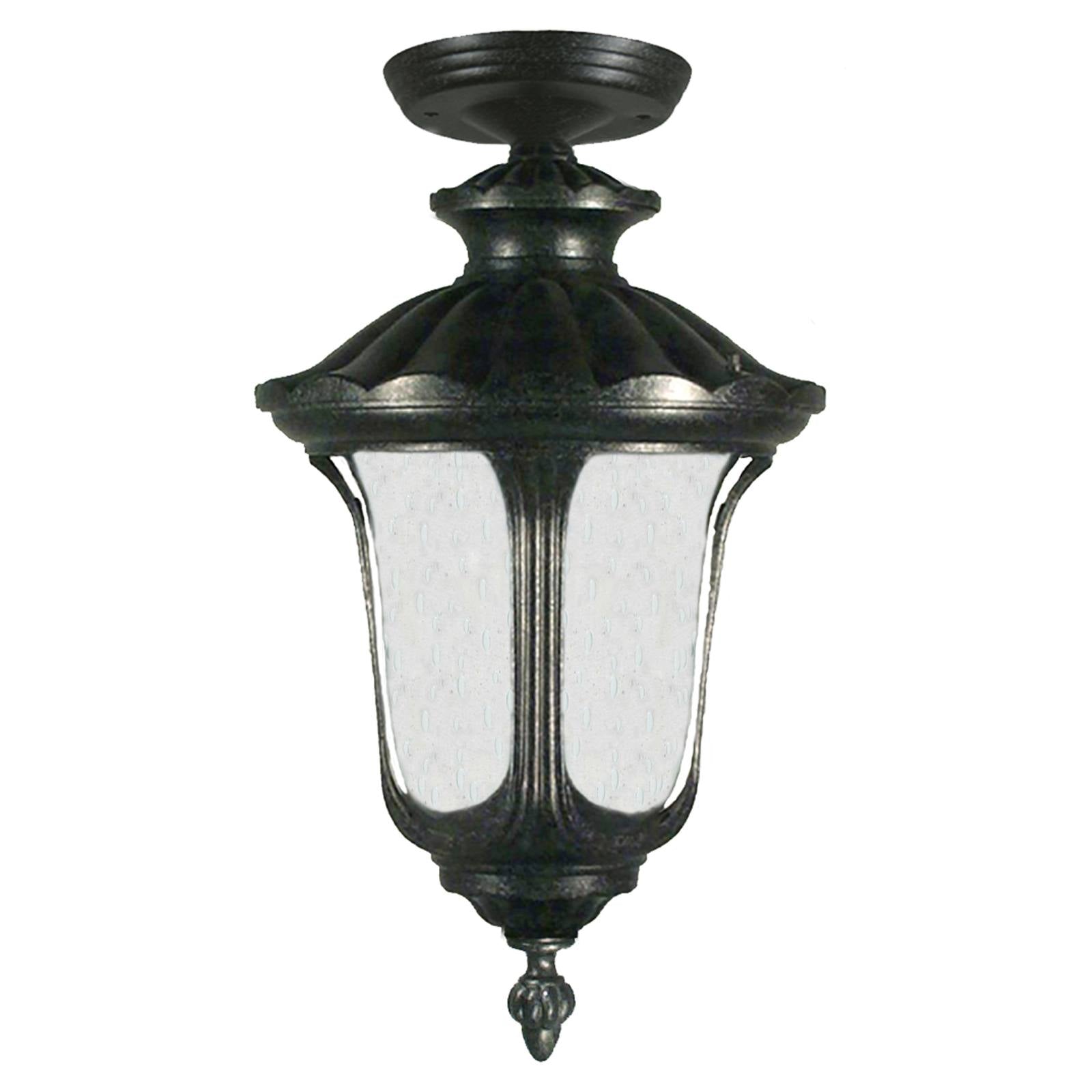Waterford Medium Outdoor Under Eave, Antique Black
