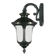 Waterford Small Outdoor Wall Light, Antique Black