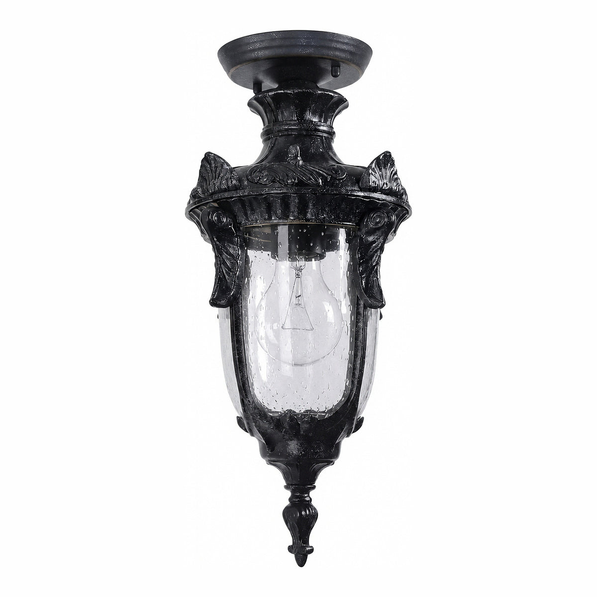 Wellington Small Outdoor Under Eave, Antique Black