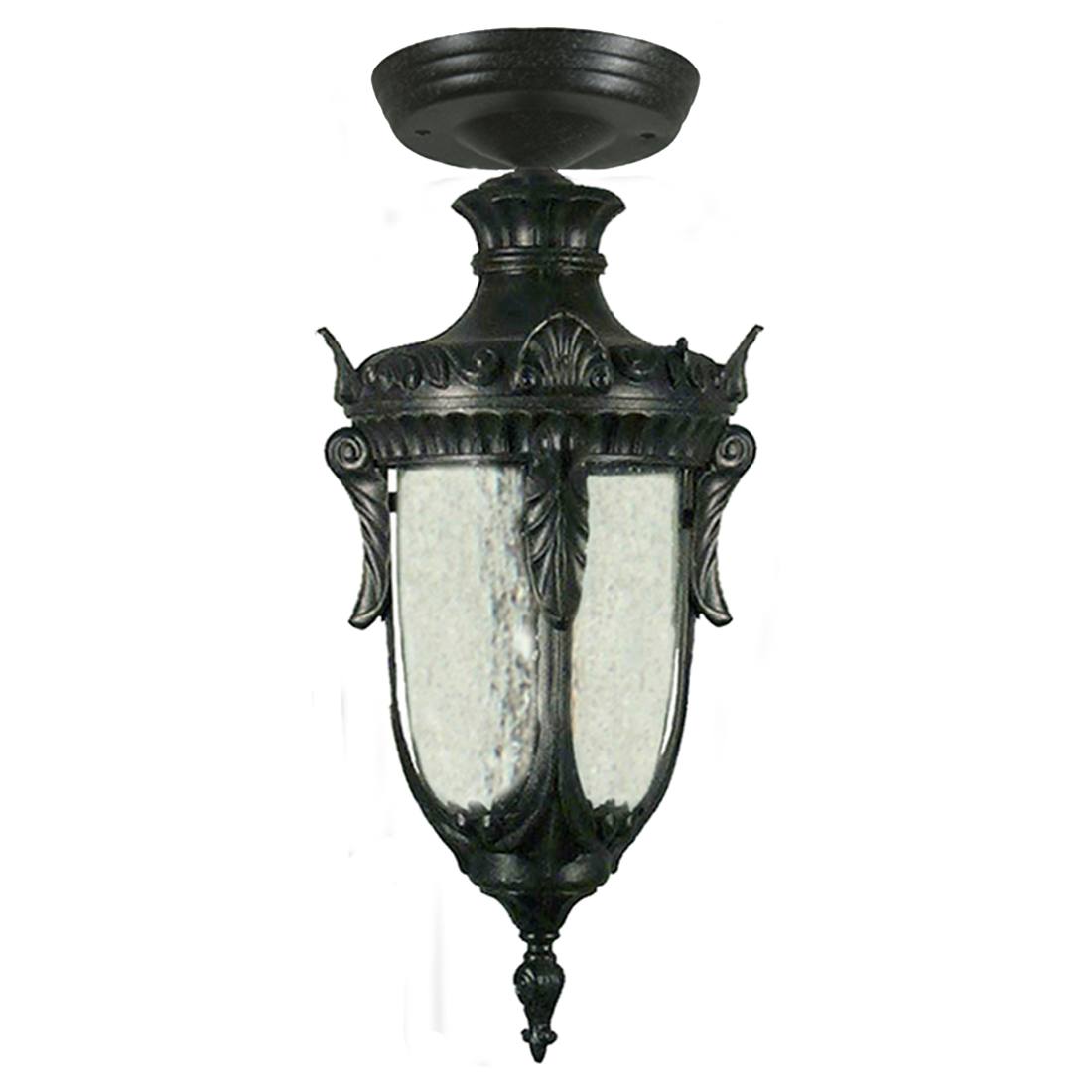 Wellington Small Outdoor Under Eave, Antique Black