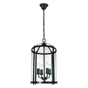 Manor Large 4 Light Lantern, Bronze