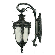 Wellington Small Wall Light, Antique Black