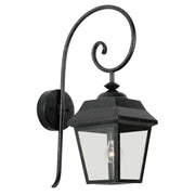 Fairlight Outdoor Wall Light, Antique Black