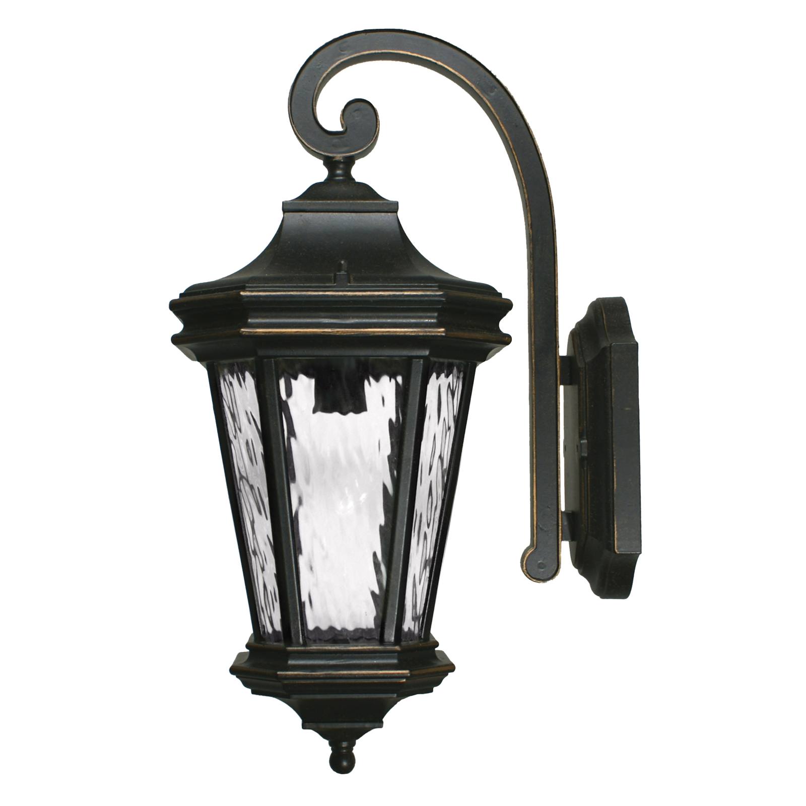Tilburn Large Outdoor Wall Light, Antique Bronze