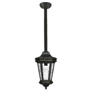 Tilburn Large Outdoor Rod Pendant, Antique Bronze