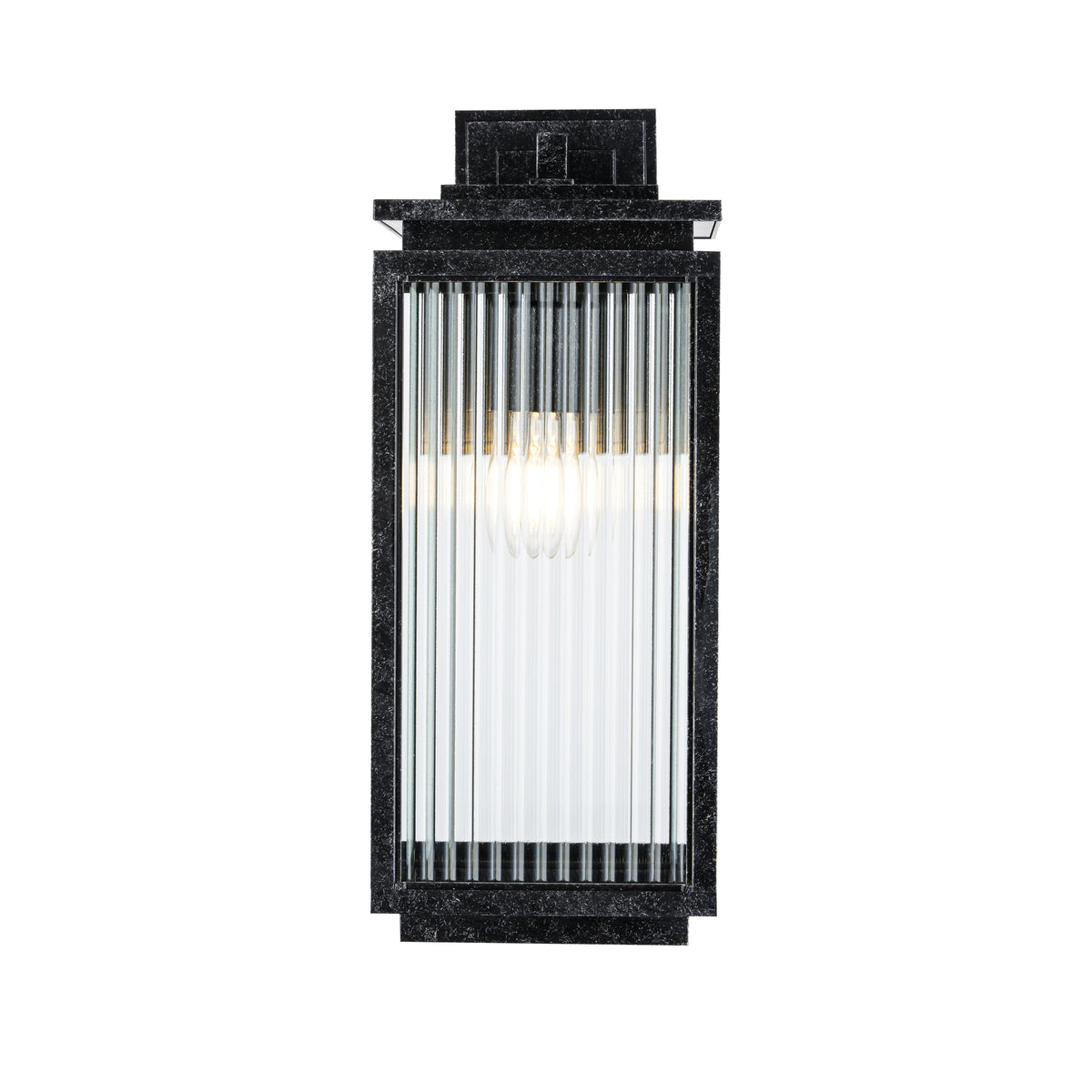 Boulevard Medium Outdoor Wall Light, Antique Black