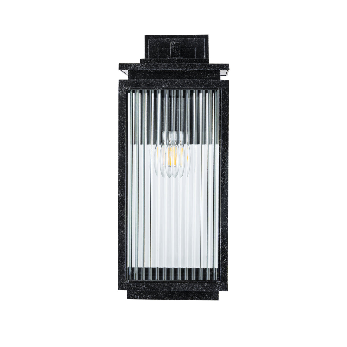 Boulevard Medium Outdoor Wall Light, Antique Black