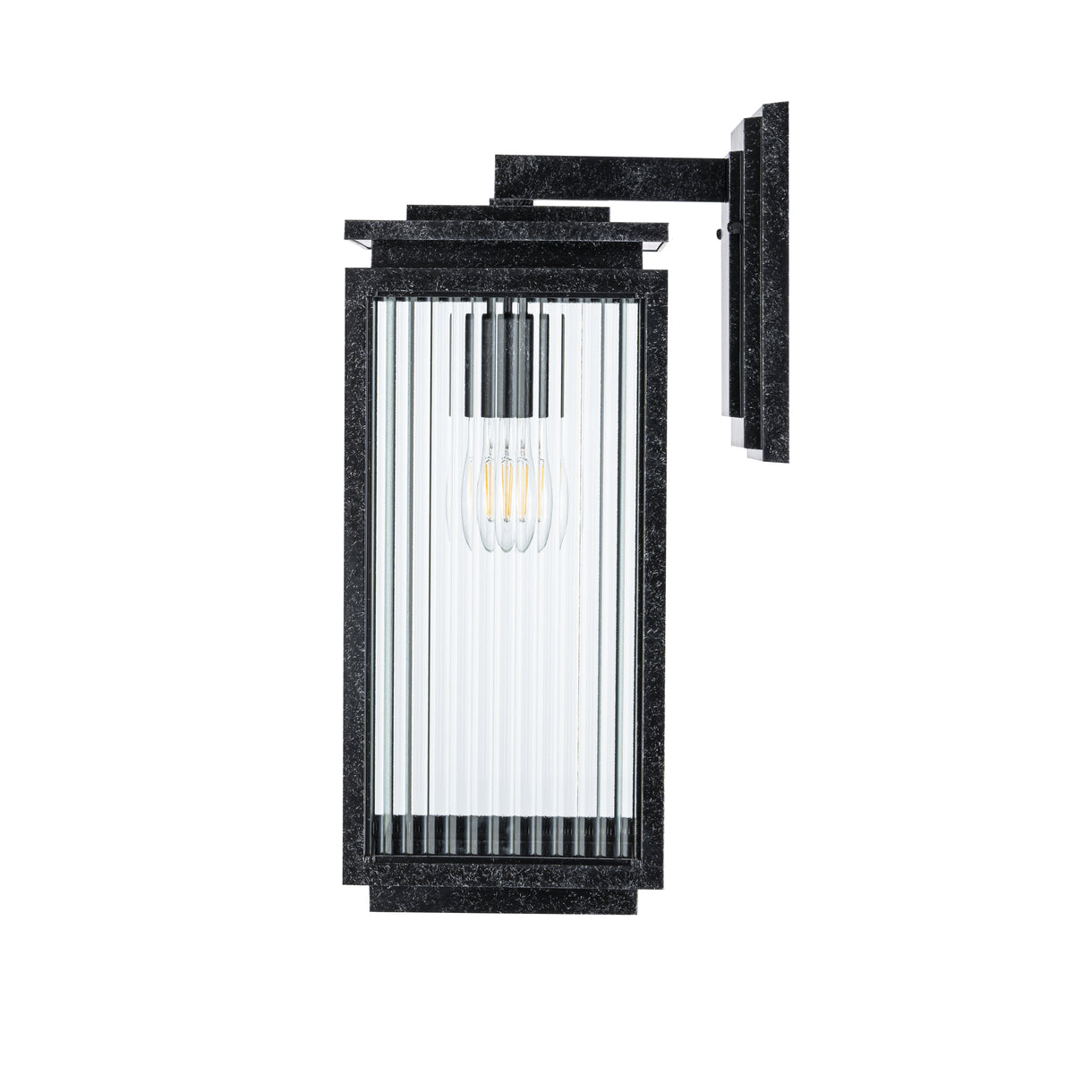 Boulevard Medium Outdoor Wall Light, Antique Black