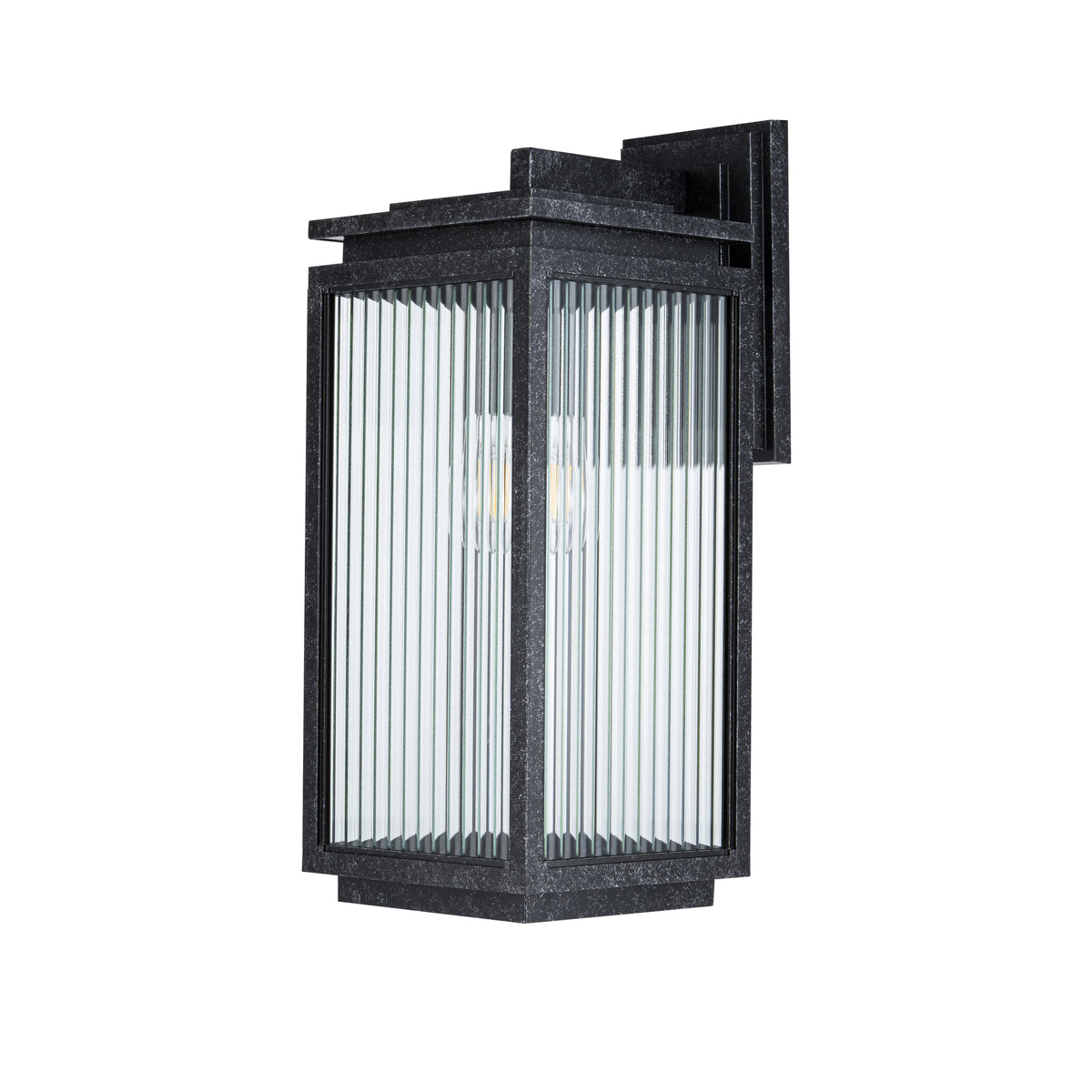 Boulevard Medium Outdoor Wall Light, Antique Black