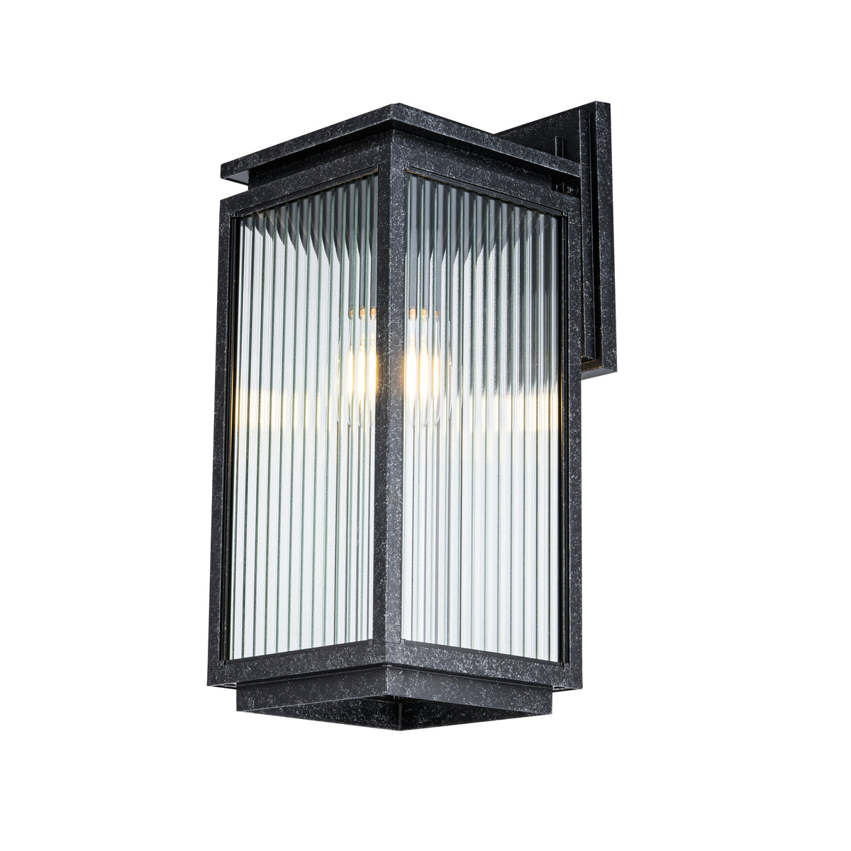 Boulevard Medium Outdoor Wall Light, Antique Black