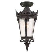 Crown Small Outdoor Under Eave, Antique Bronze