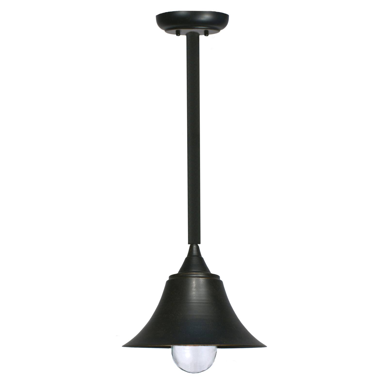 Causeway Outdoor Rod Pendant, Antique Bronze
