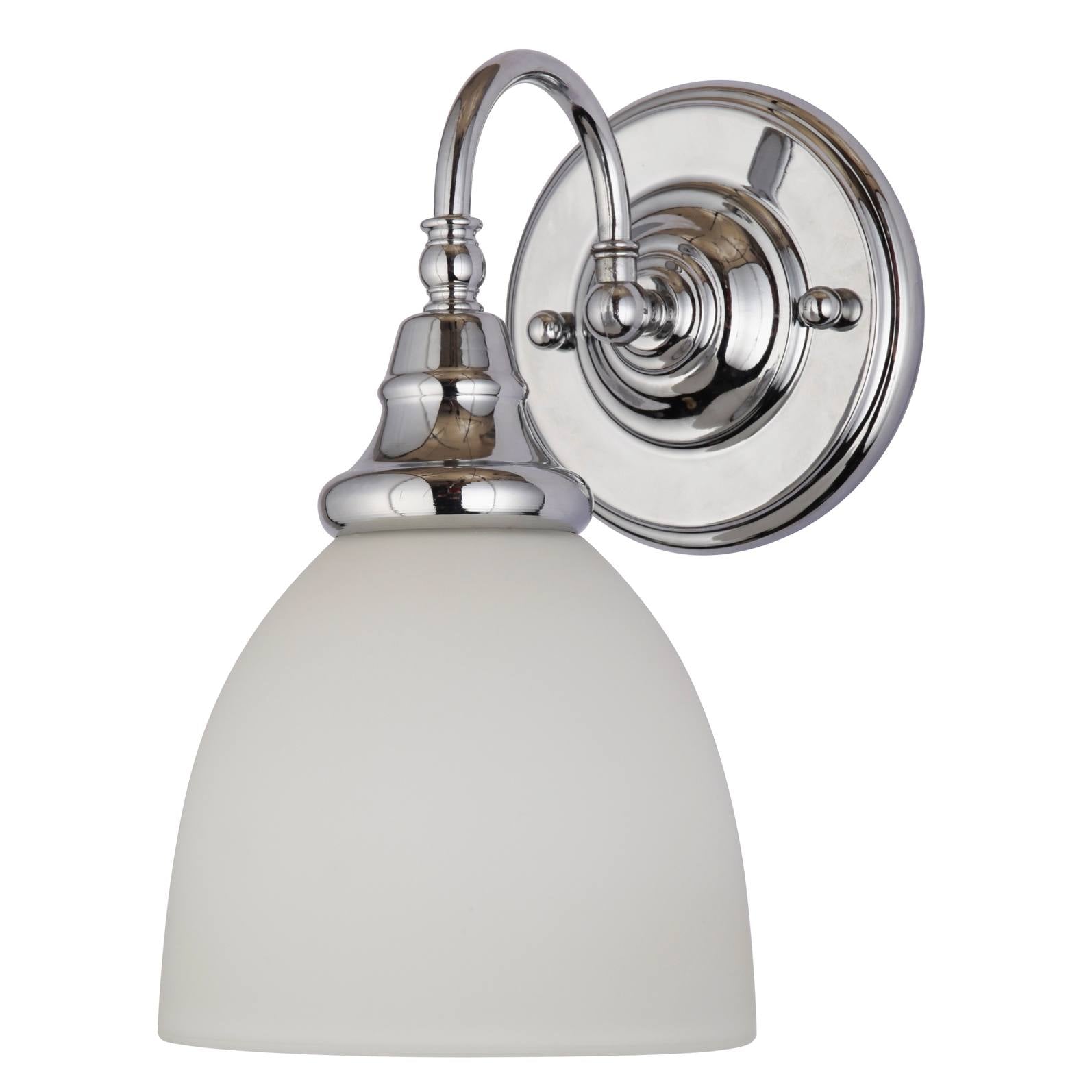 Benson 1 Light Wall Bracket, Chrome