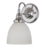 Benson 1 Light Wall Bracket, Chrome