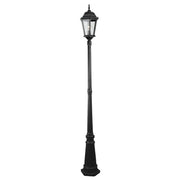 Junction Medium Standard Outdoor Garden Post Light, Antique Black