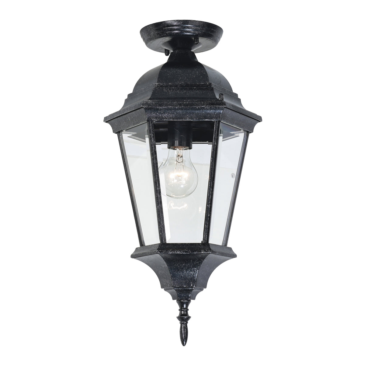 Junction Medium Outdoor Under Eave, Antique Black