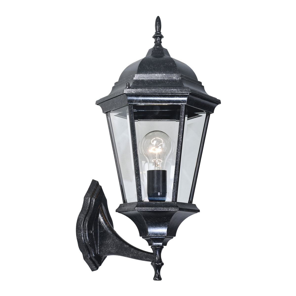 Junction Medium Outdoor Wall Light, Antique Black