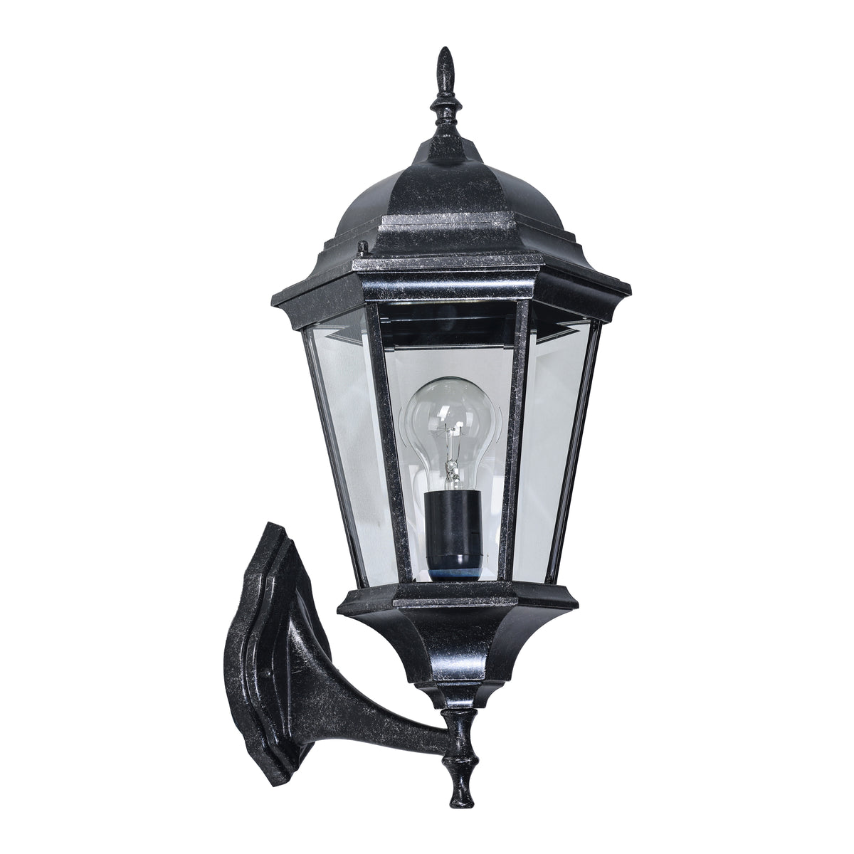 Junction Medium Outdoor Wall Light, Antique Black