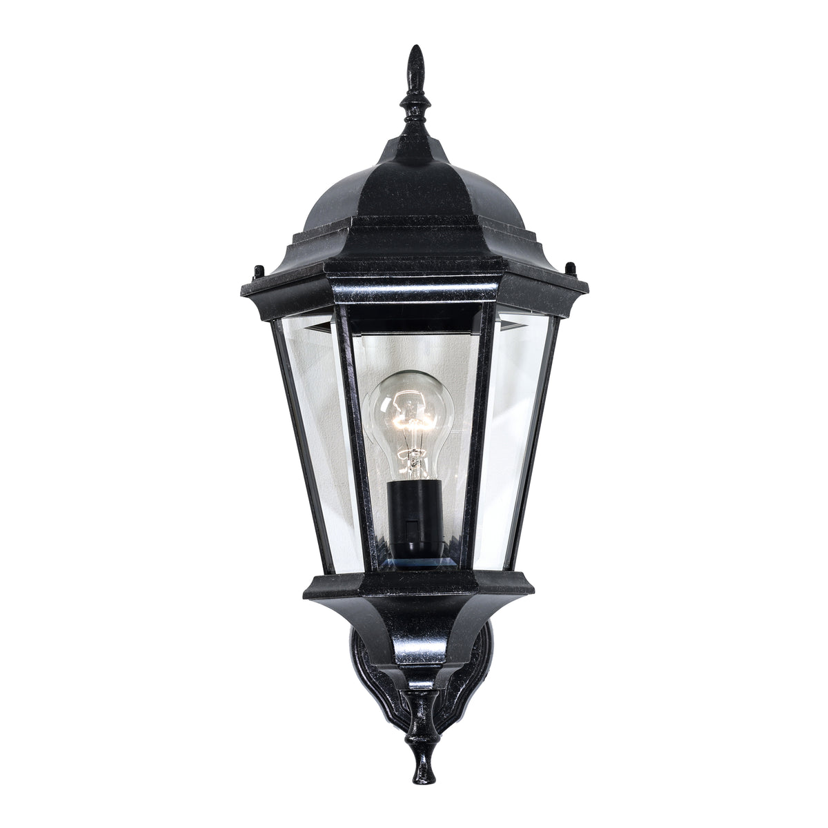 Junction Medium Outdoor Wall Light, Antique Black