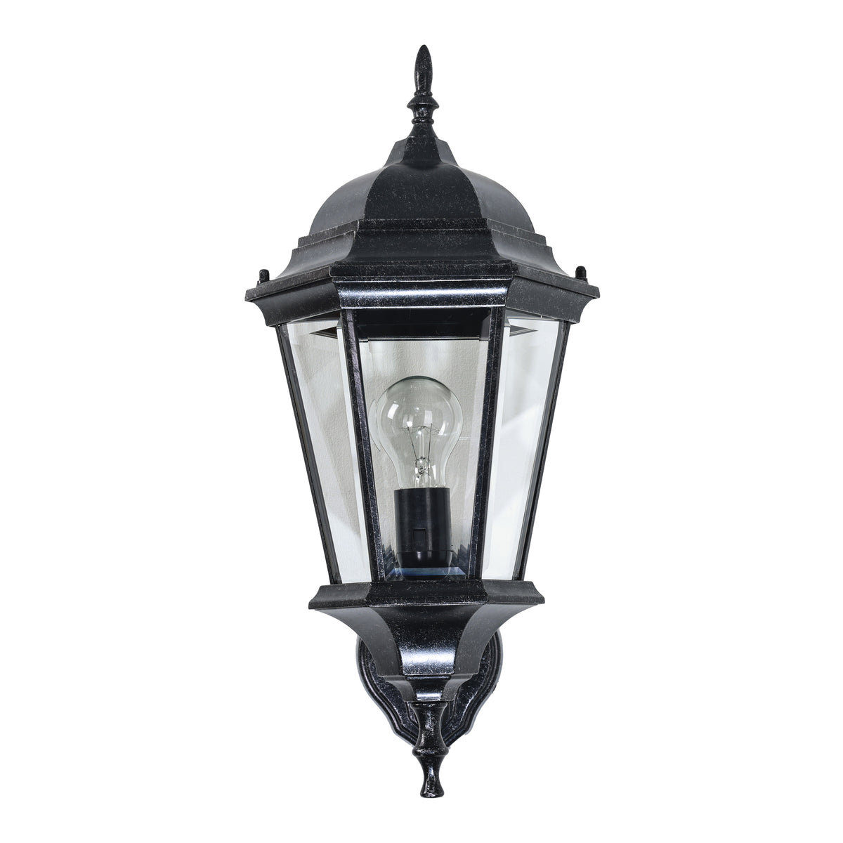 Junction Medium Outdoor Wall Light, Antique Black