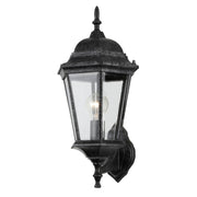 Junction Small Outdoor Wall Light, Antique Black