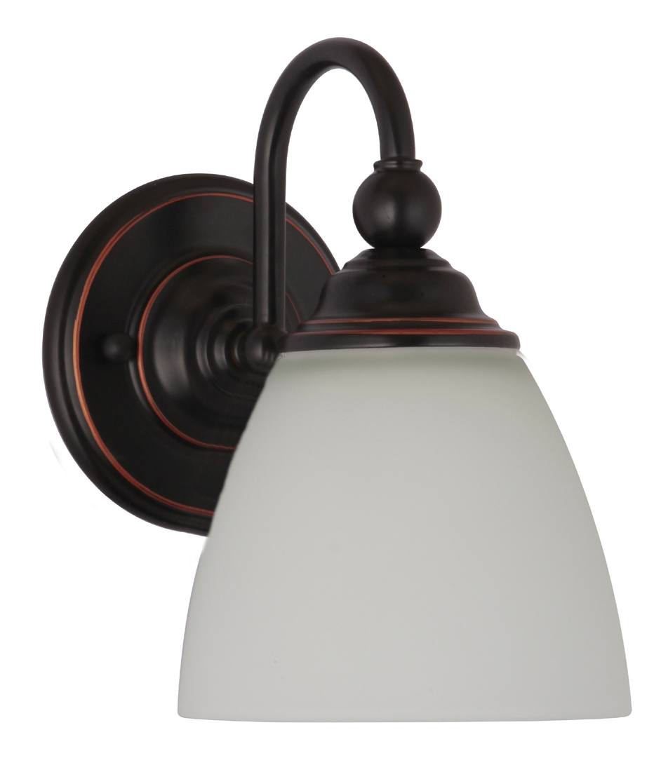 Nova 1 Light Wall Bracket, Bronze