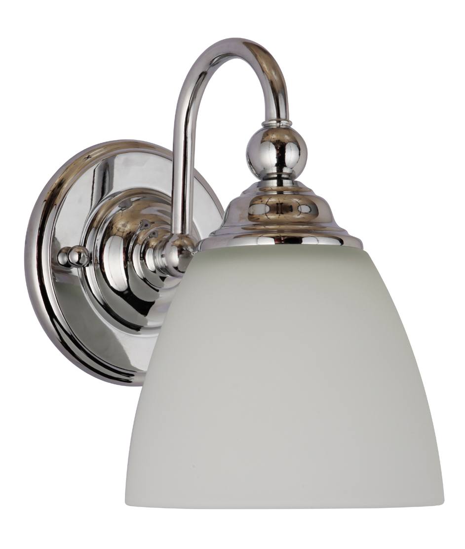 Nova 1 Light Wall Bracket, Chrome