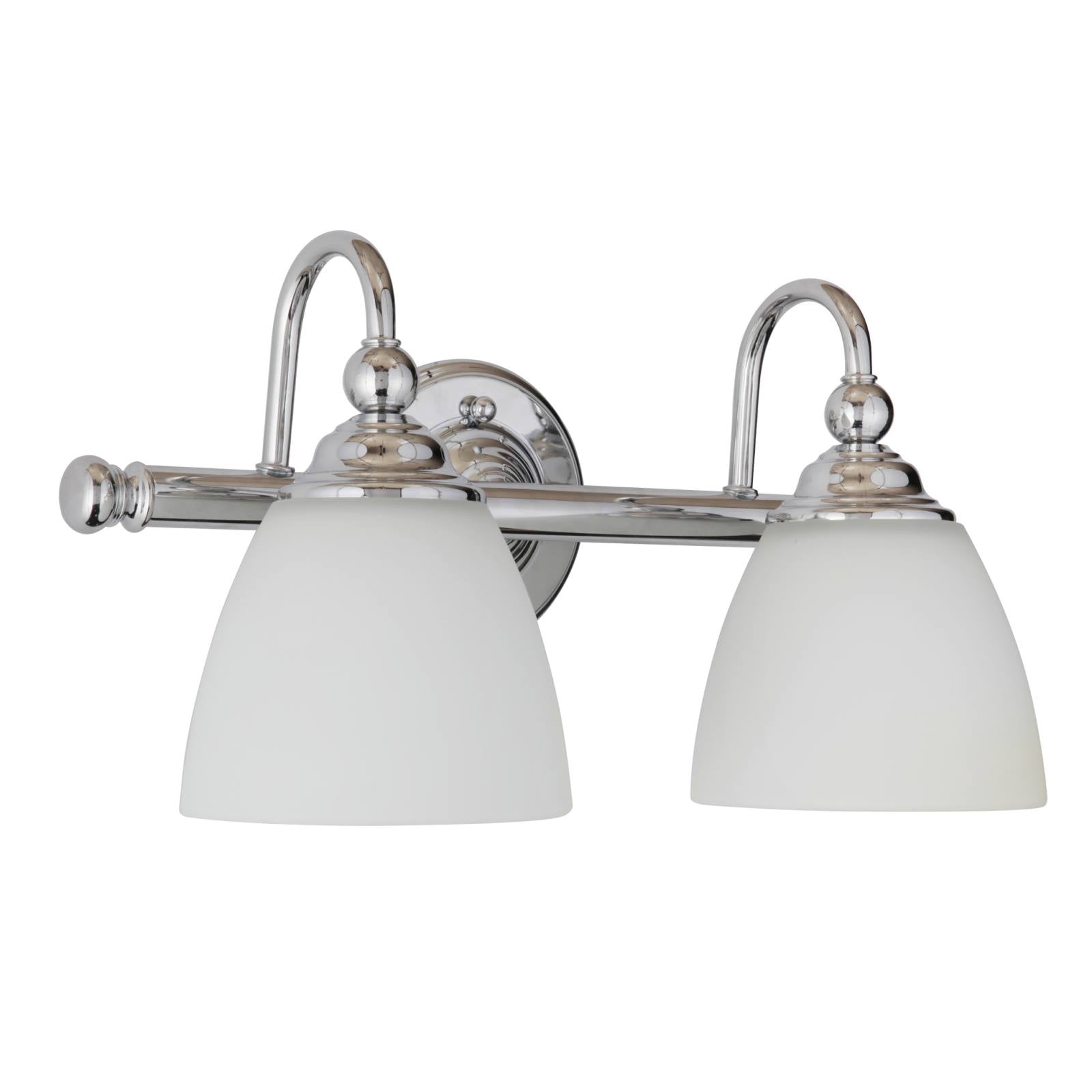 Nova 2 Light Wall Bracket, Chrome