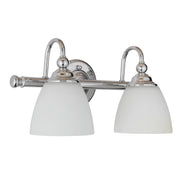 Nova 2 Light Wall Bracket, Chrome