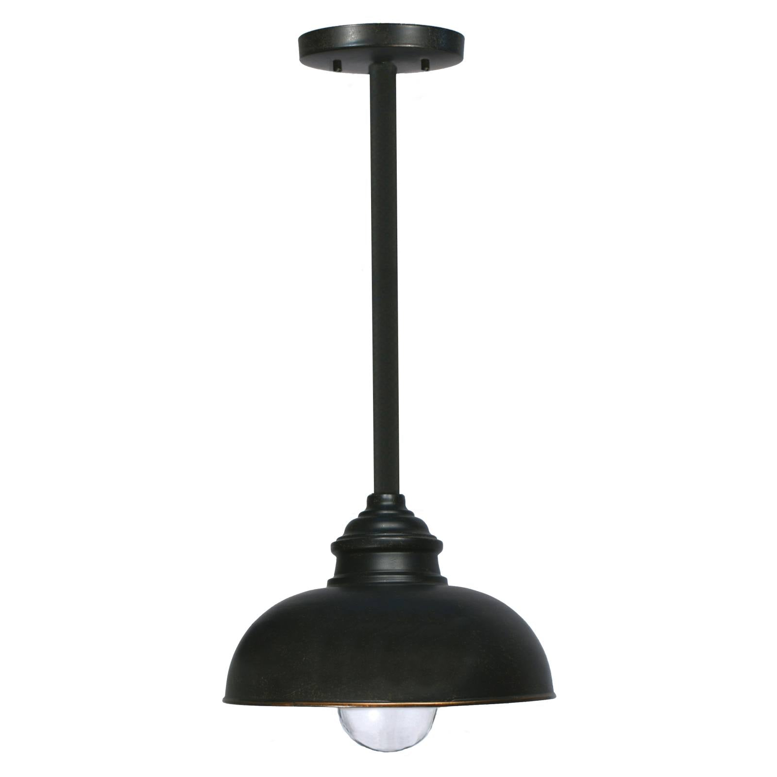 Parkway Large Outdoor Rod Pendant, Antique Bronze