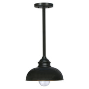 Parkway Large Outdoor Rod Pendant, Antique Bronze