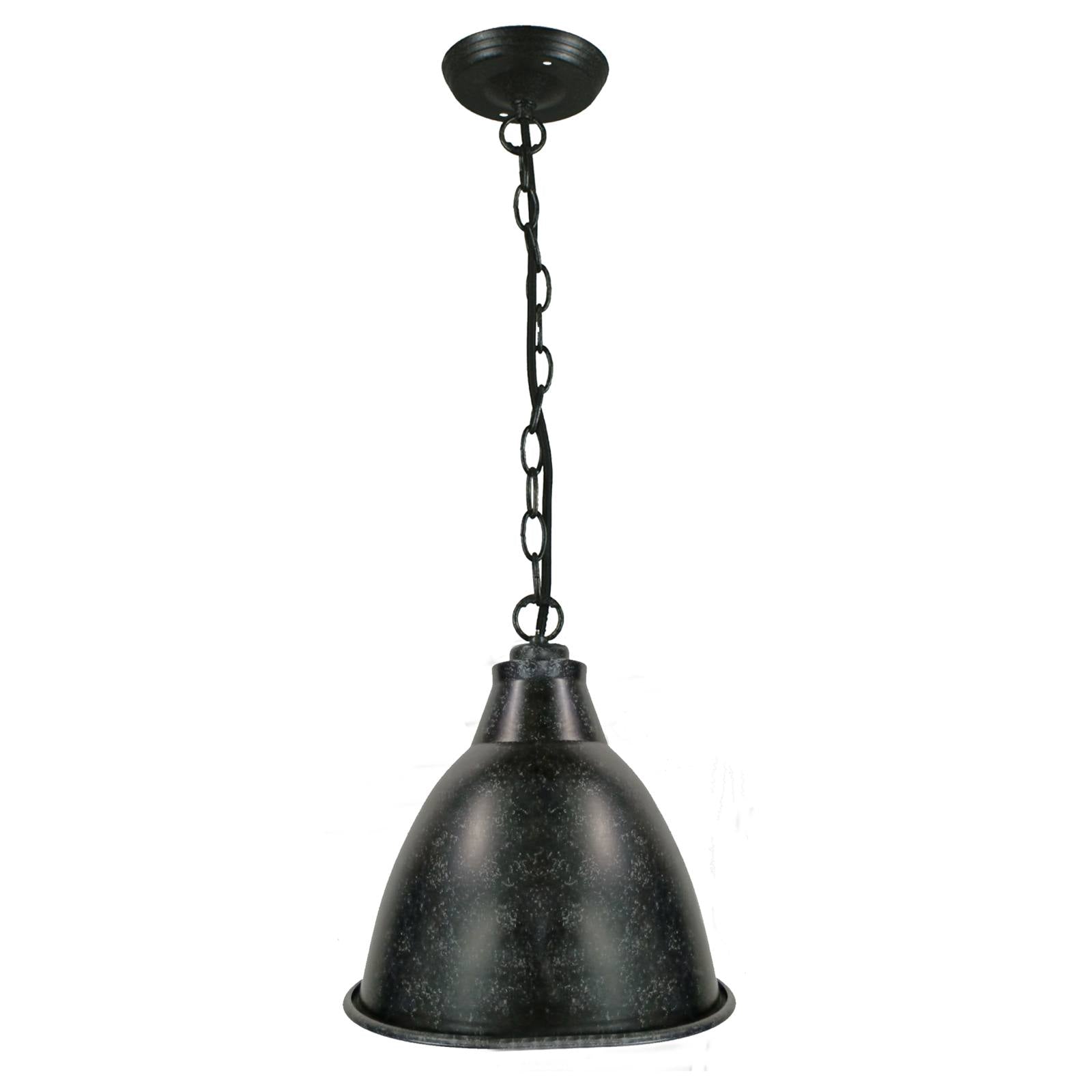 Riverside Indoor Chain Pendant Light, Antique Black