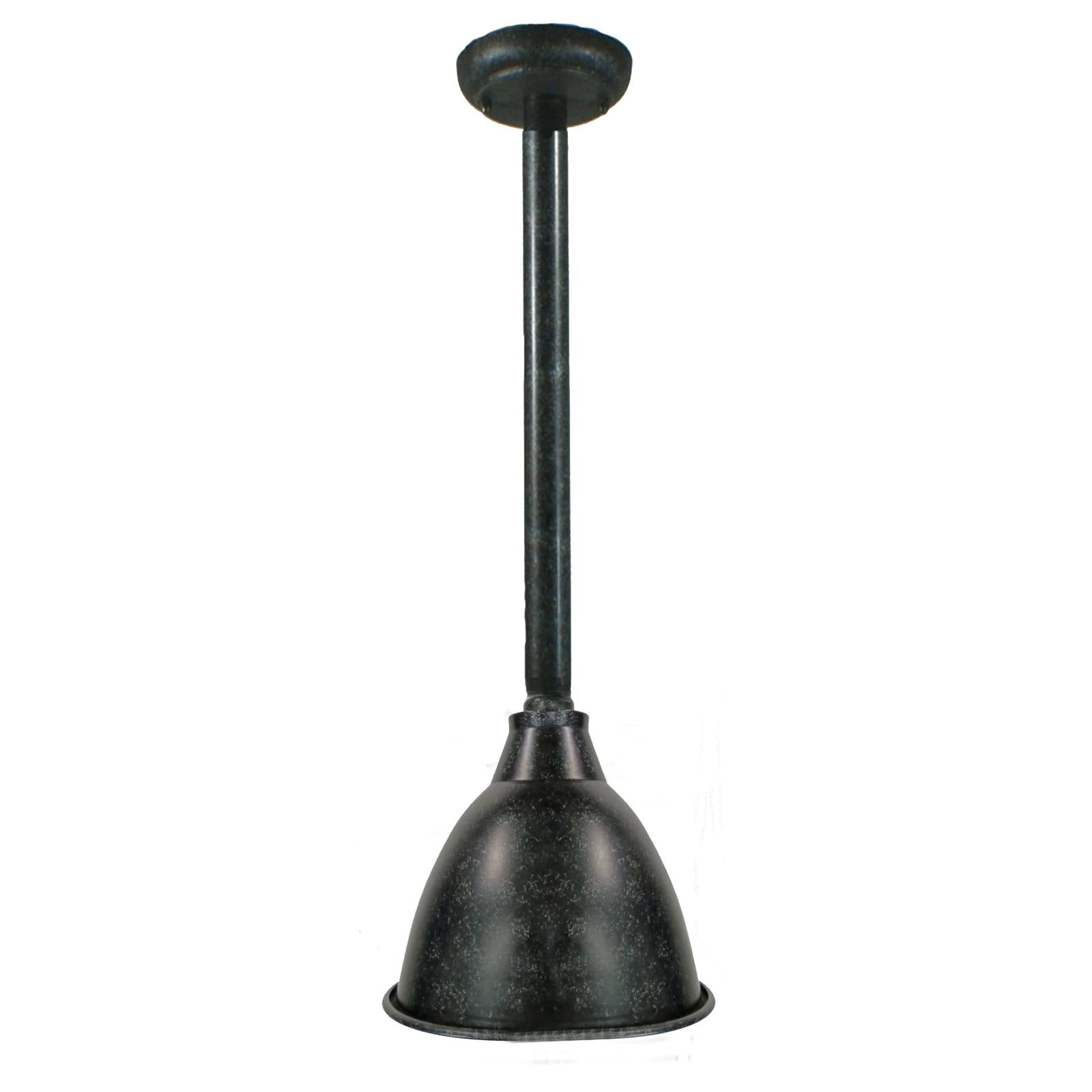Riverside Outdoor Rod Pendant Light, Antique Black