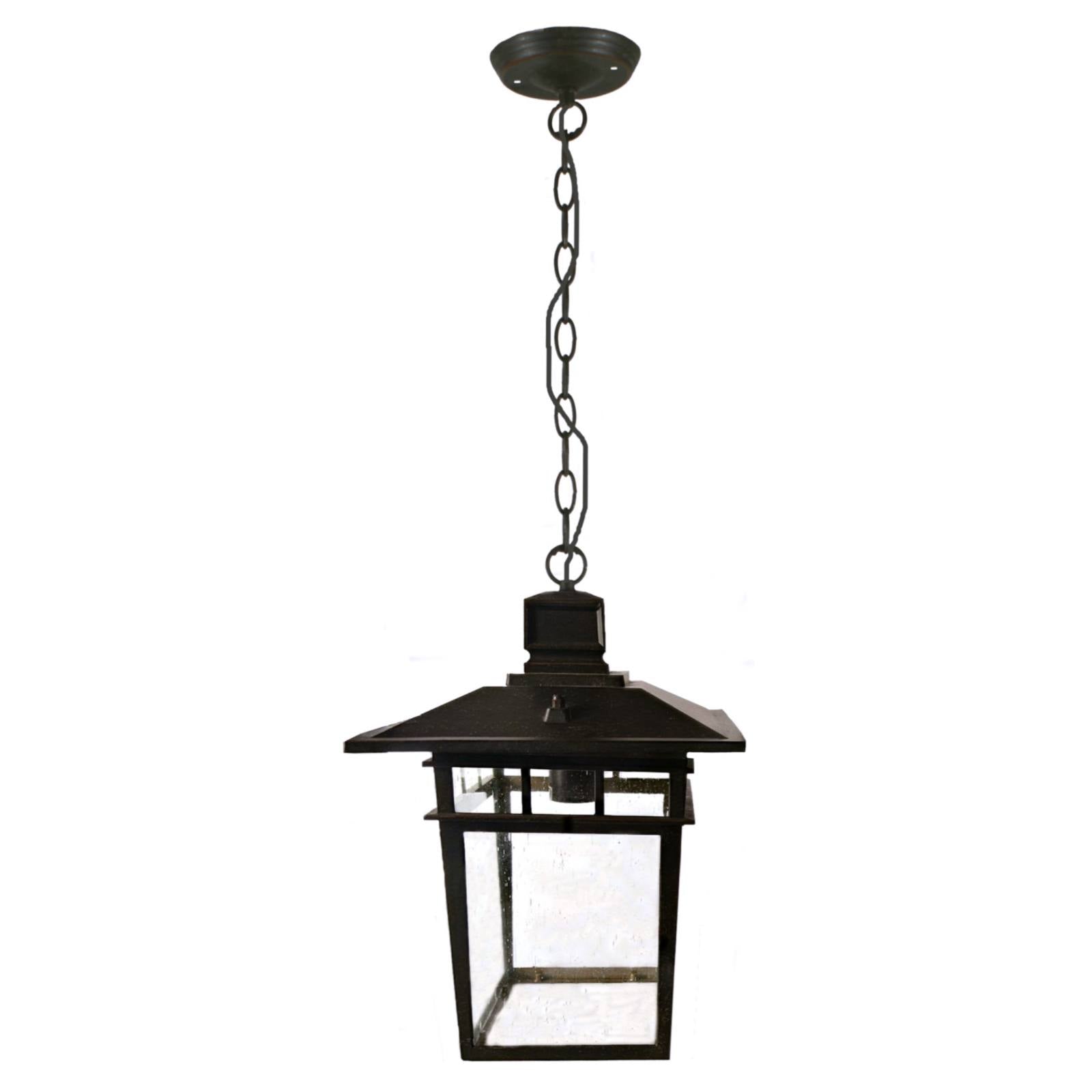 Promenade Medium Indoor Chain Pendant Light, Antique Bronze