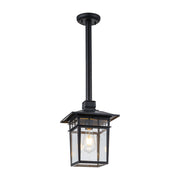 Promenade Medium Outdoor Rod Pendant, Antique Bronze