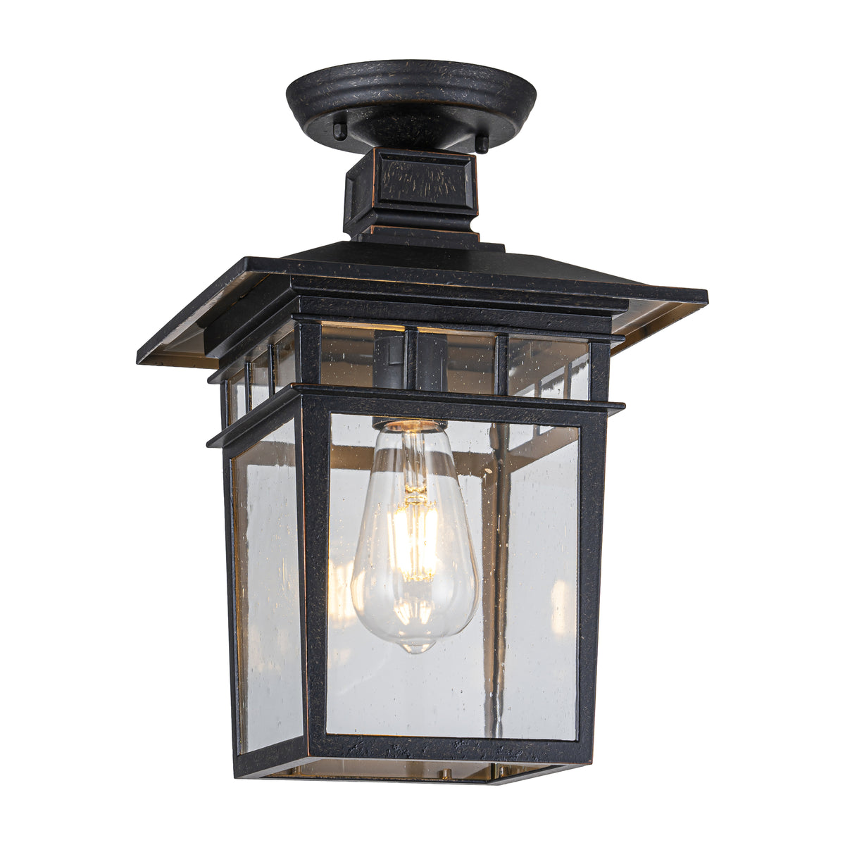 Promenade Medium Outdoor Under Eave, Antique Bronze